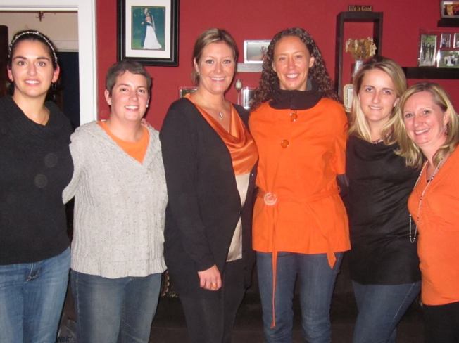 My lovelies on Halloween before we set out with our husbands and 13 kids!