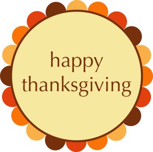 Happy Thanksgiving