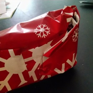 My mad wrapping skills.