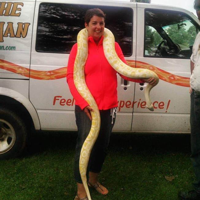 It's an anaconda, nbd.